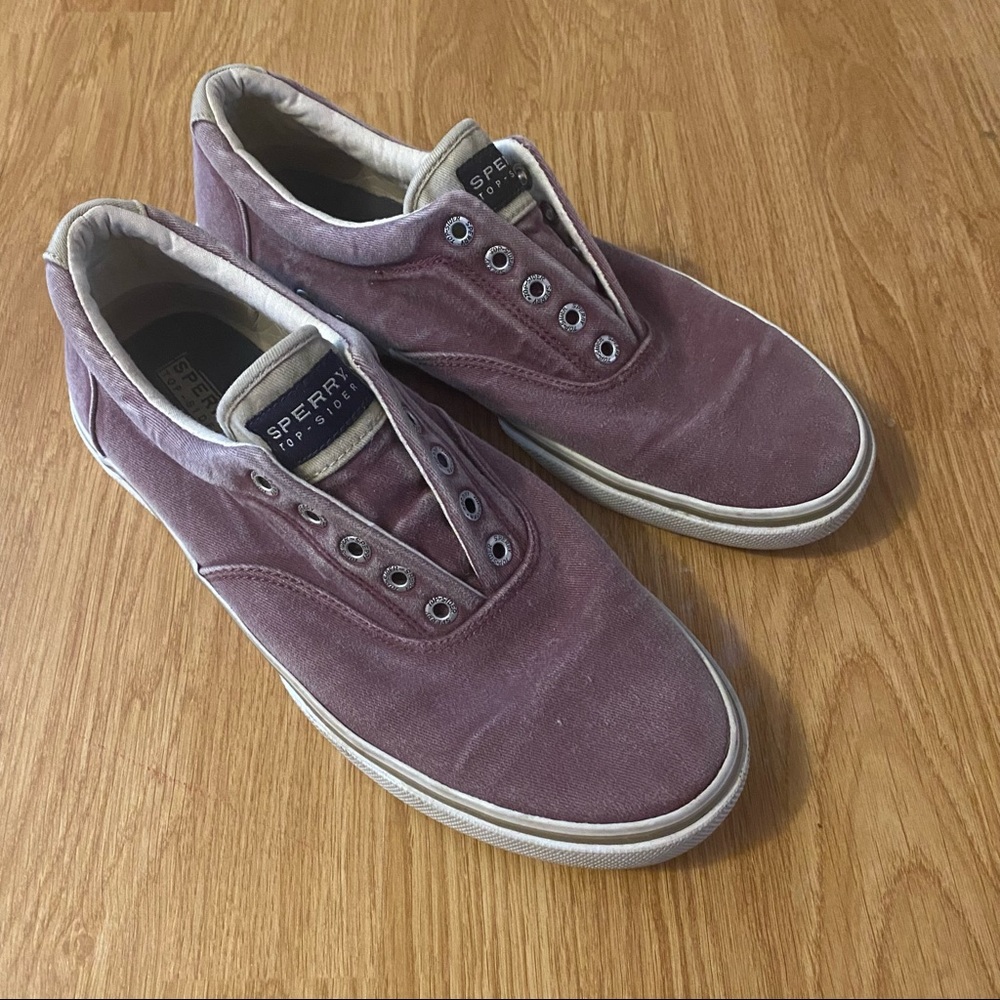 Sperry Topsider Slip-On Canvas Shoes